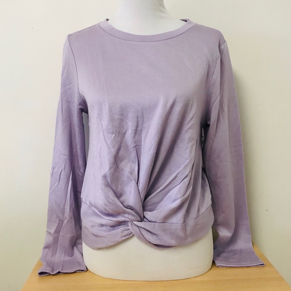 Lilac Long Sleeve Women's Top